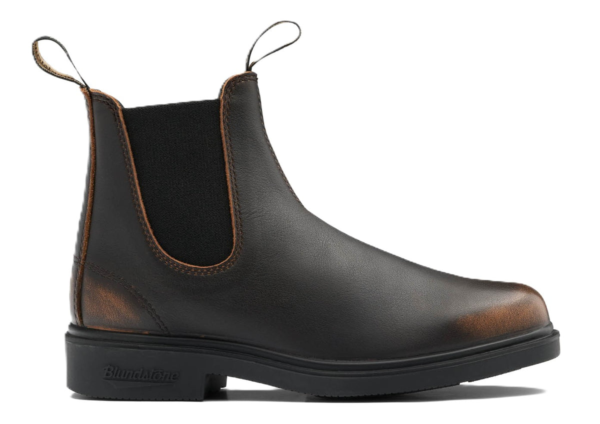 Blundstone Chisel Toe 2583 - Vintage Brown Leather | Lightweight, Durable Pull-On Boots