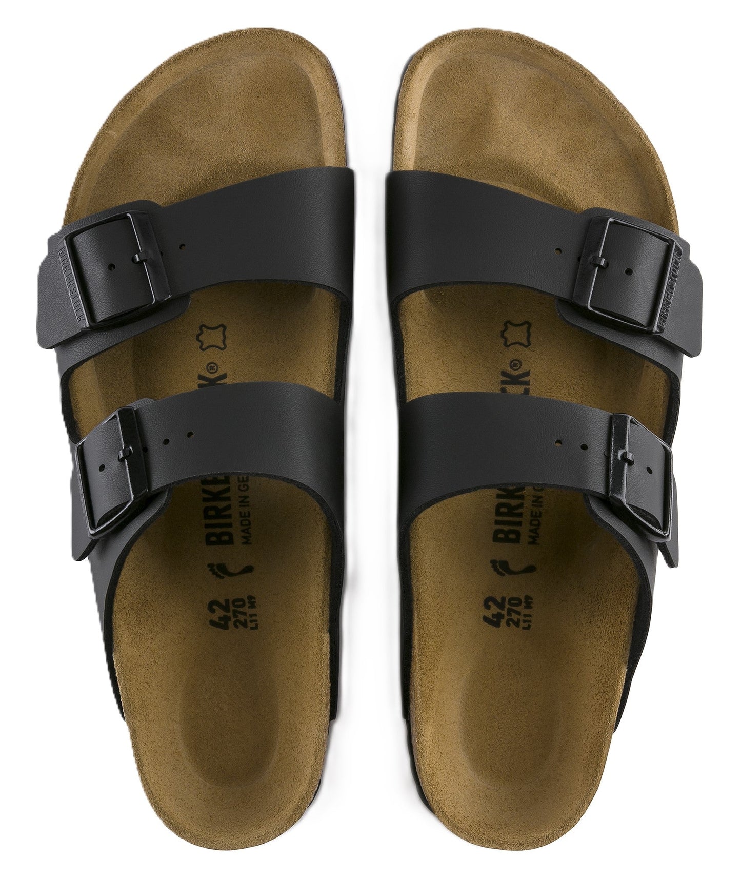 Birkenstock Arizona Sandals - Black Birko - Flor | Comfortable Cork Footbed - Grady’s Feet Essentials - Birkenstock