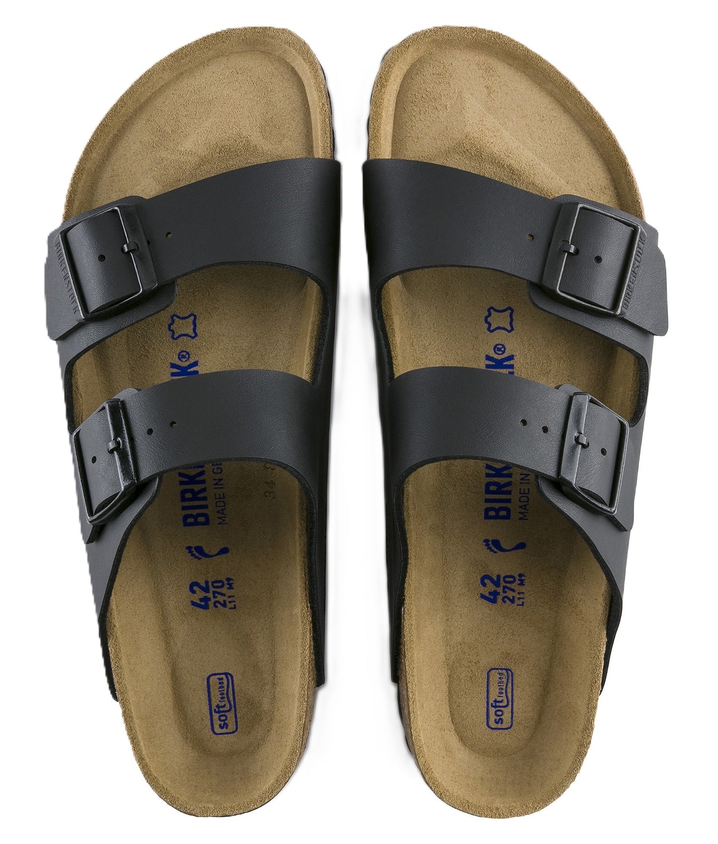Birkenstock Arizona Sandals - Black Birko - Flor | Soft Footbed - Grady’s Feet Essentials - Birkenstock