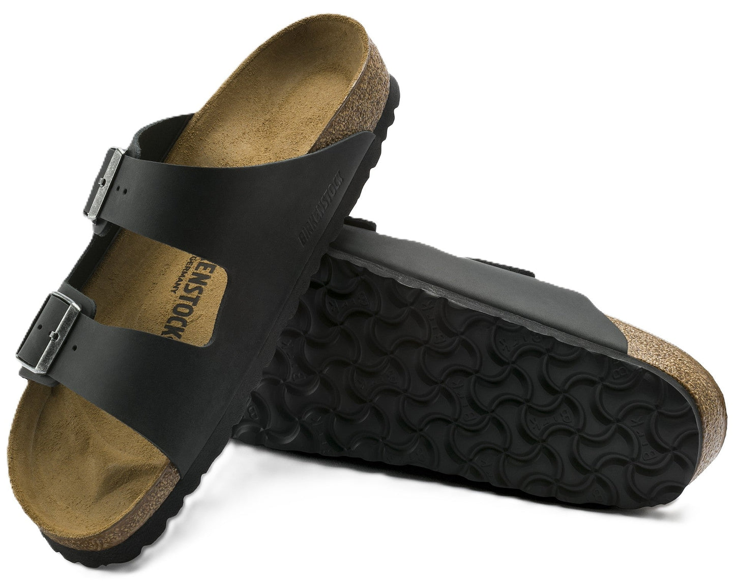 Birkenstock Arizona Sandals - Black Oiled Leather | Comfortable Cork Footbed - Grady’s Feet Essentials - Birkenstock