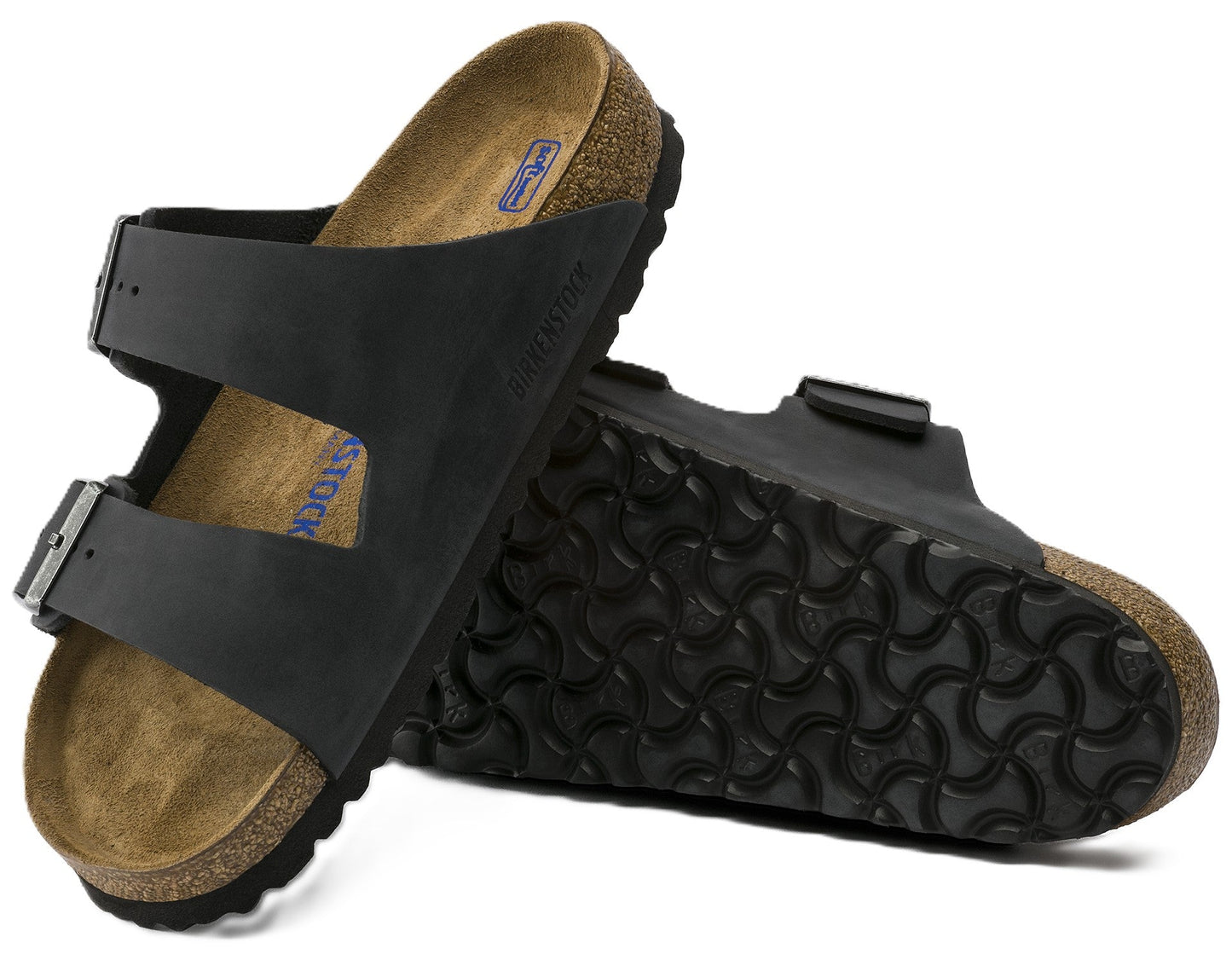 Birkenstock Arizona Sandals - Black Oiled Leather | Soft Footbed - Grady’s Feet Essentials - Birkenstock