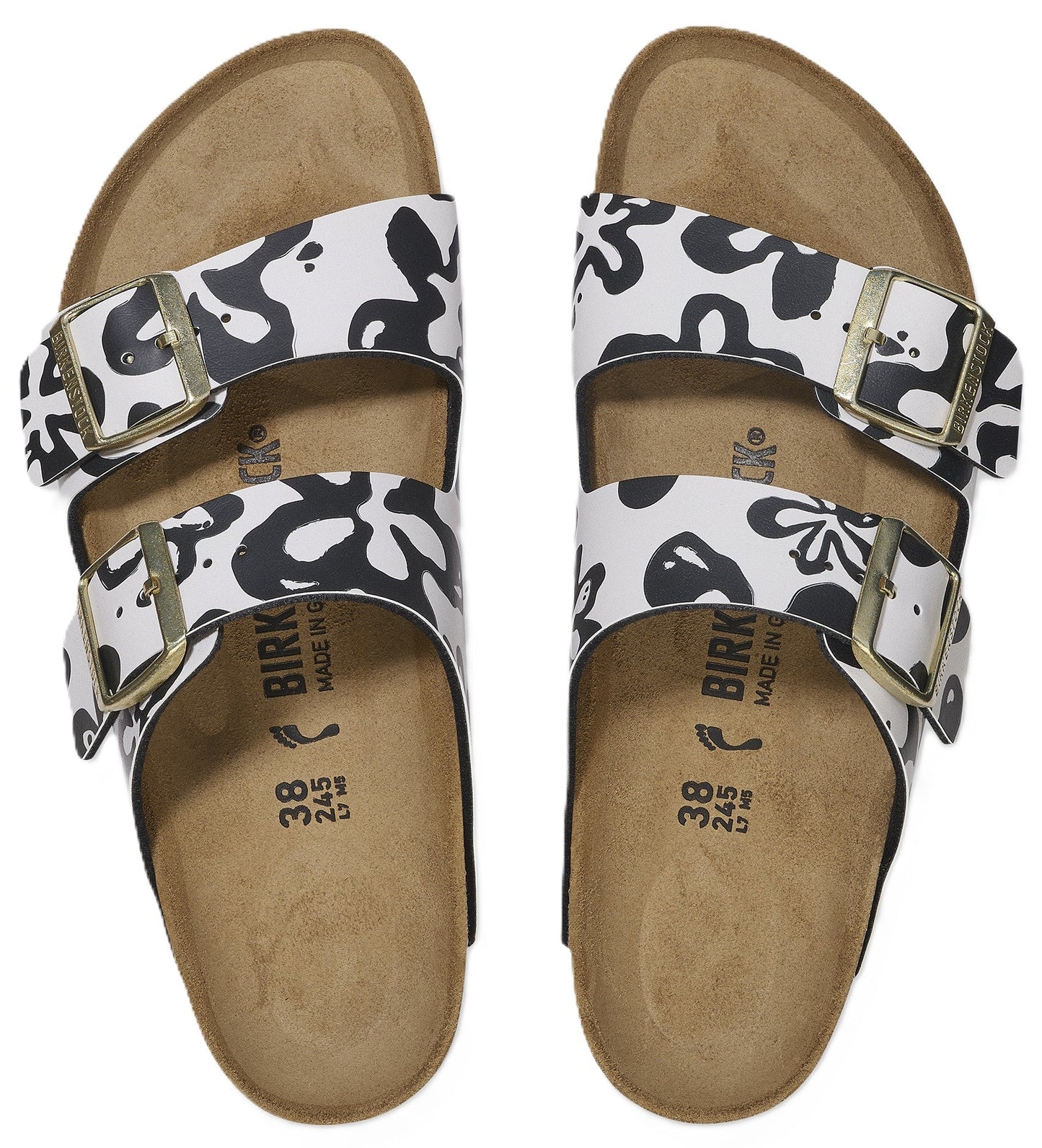 Birkenstock Arizona Sandals - Blooms Birko - Flor | Comfortable Cork Footbed - Grady’s Feet Essentials - Birkenstock