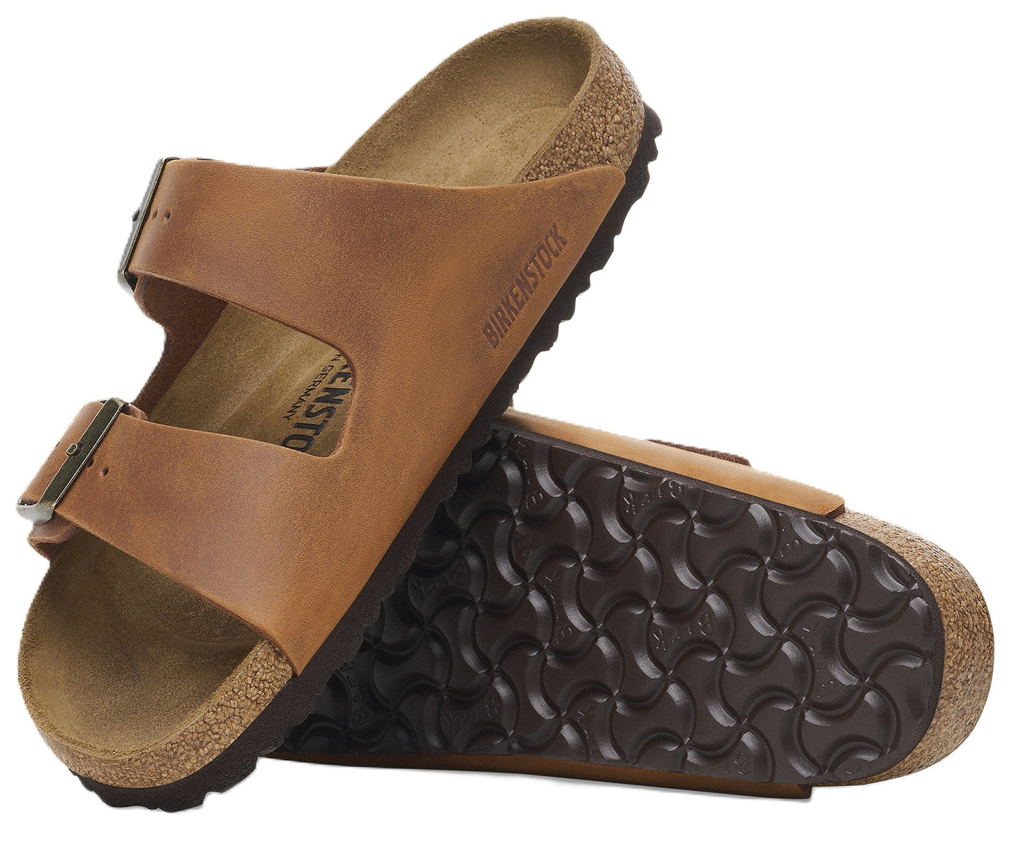Birkenstock Arizona Sandals - Cognac Oiled Leather | Comfortable Cork Footbed - Grady’s Feet Essentials - Birkenstock