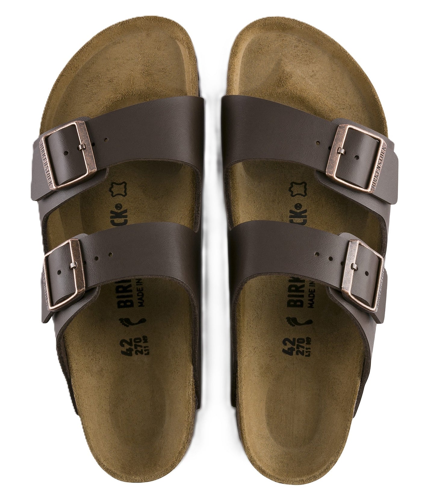 Birkenstock Arizona Sandals – Dark Brown Birko - Flor | Comfortable Cork Footbed - Grady’s Feet Essentials - Birkenstock