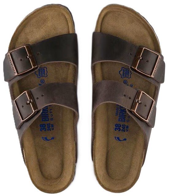 Birkenstock Arizona Sandals - Habana Oiled Leather | Soft Footbed - Grady’s Feet Essentials - Birkenstock