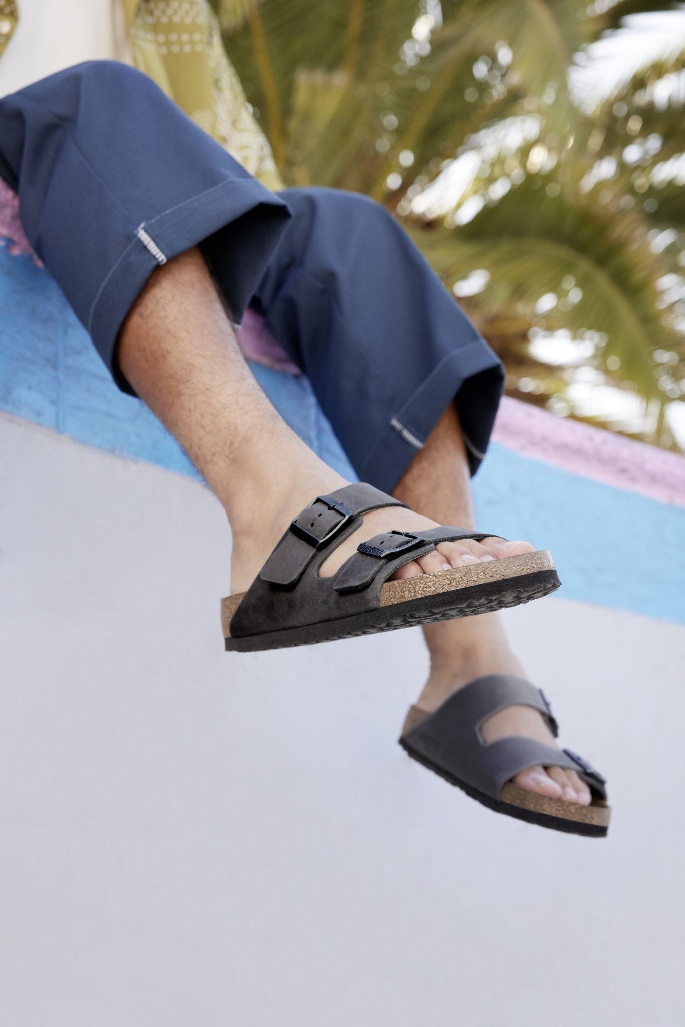 Birkenstock Arizona Sandals - Iron Oiled Leather | Soft Footbed - Grady’s Feet Essentials - Birkenstock