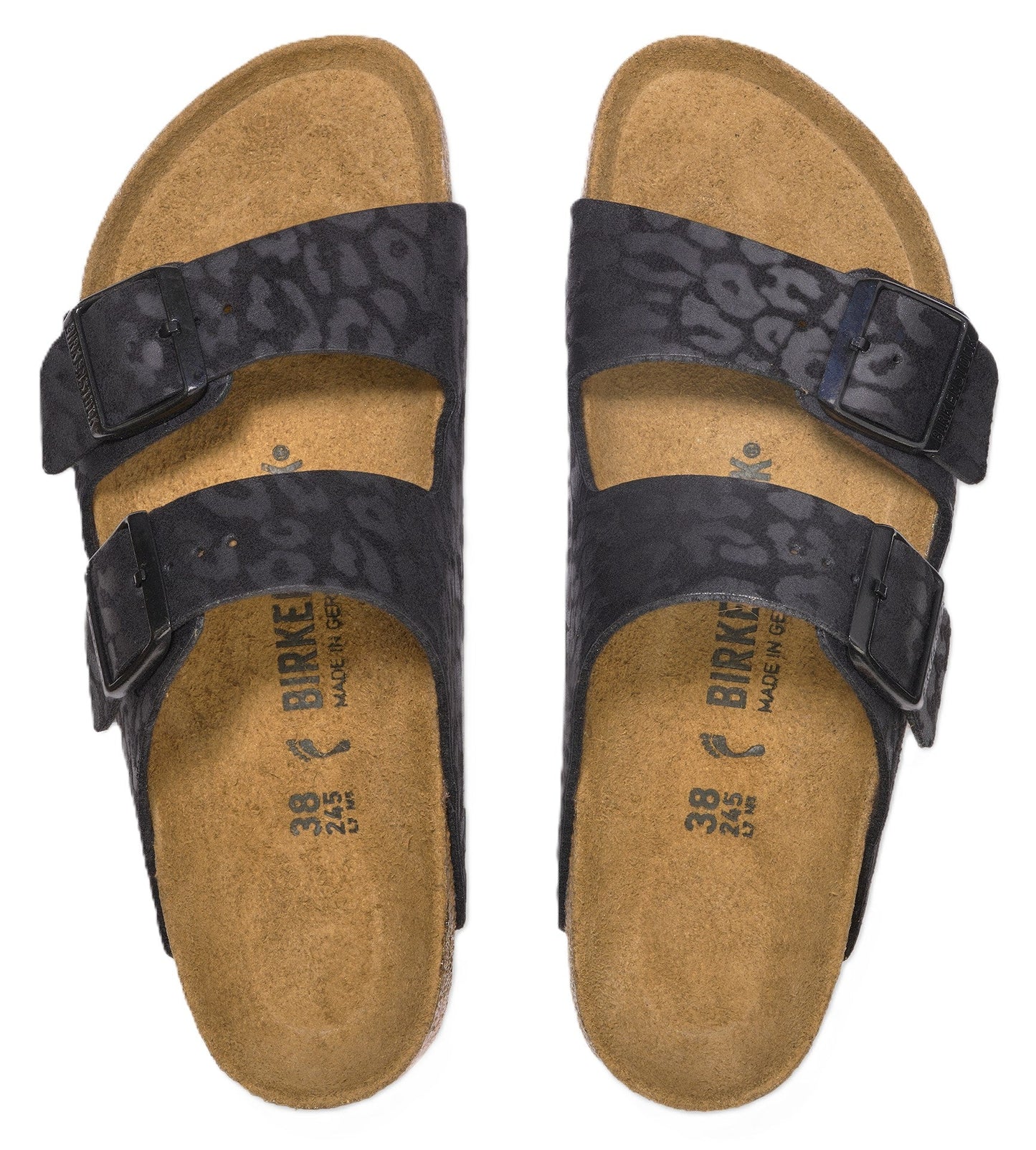 Birkenstock Arizona Sandals - Leo Black Birko - Flor | Comfortable Cork Footbed - Grady’s Feet Essentials - Birkenstock
