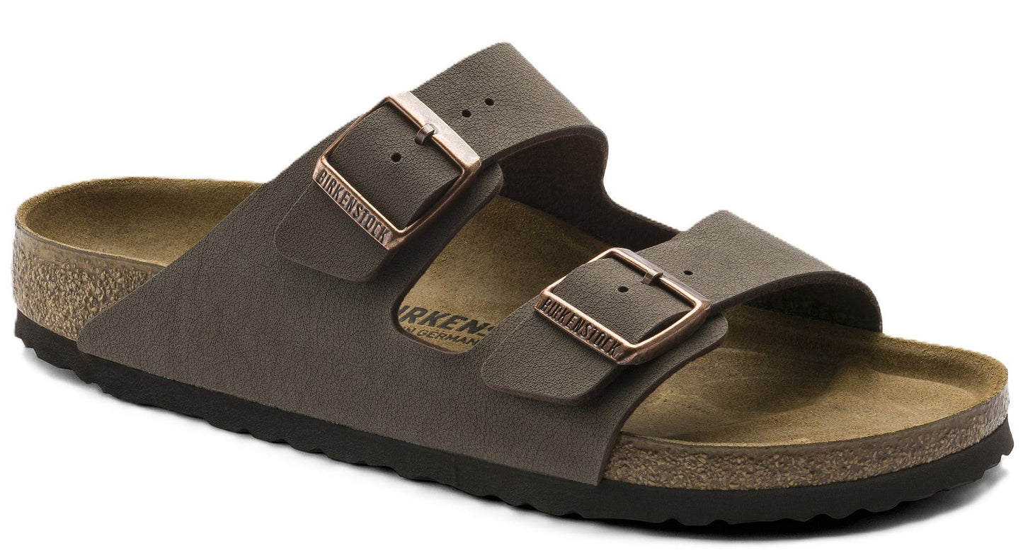 Birkenstock Arizona Sandals - Mocha Birkibuc | Comfortable Cork Footbed - Grady’s Feet Essentials - Birkenstock