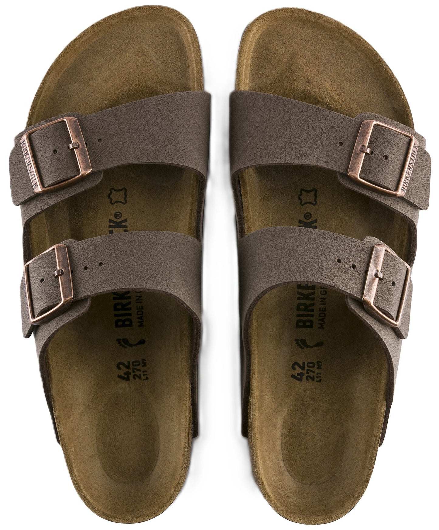 Birkenstock Arizona Sandals - Mocha Birkibuc | Comfortable Cork Footbed - Grady’s Feet Essentials - Birkenstock