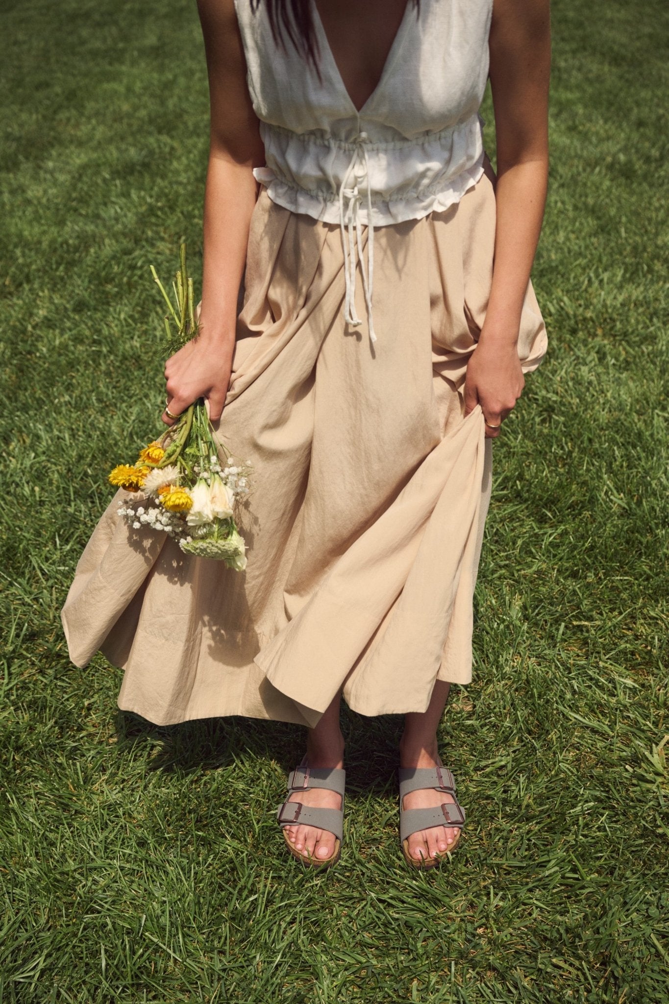 Birkenstock Arizona Sandals - Stone Birkibuc | Comfortable Cork Footbed - Grady’s Feet Essentials - Birkenstock