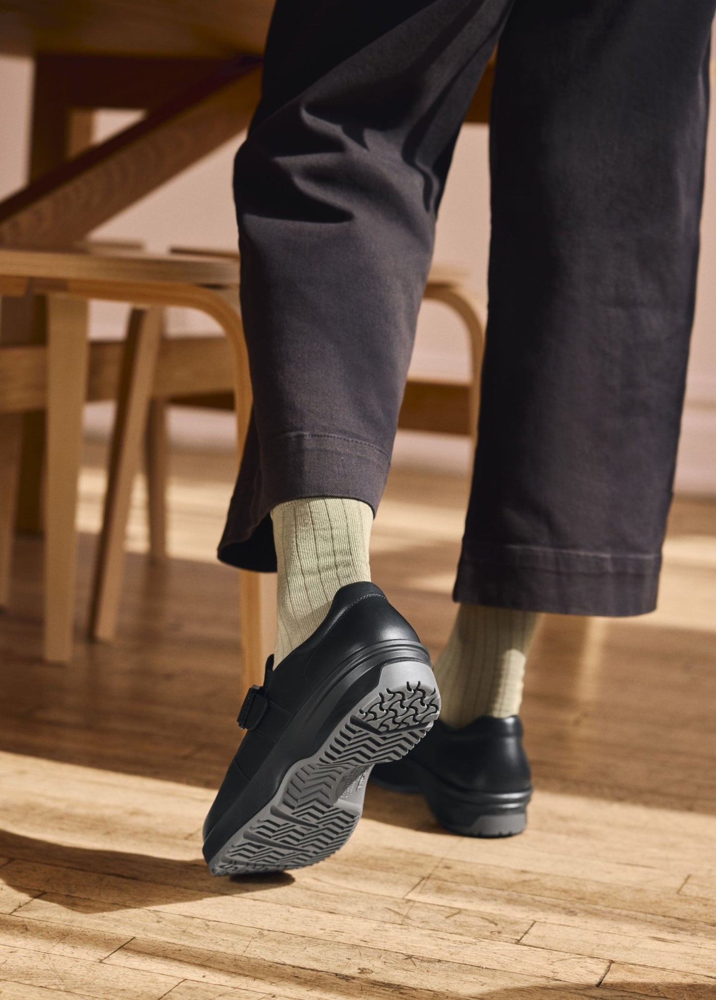 Birkenstock Caris Pro Shoe - Black Leather | Removeable Footbed - Grady’s Feet Essentials - Birkenstock