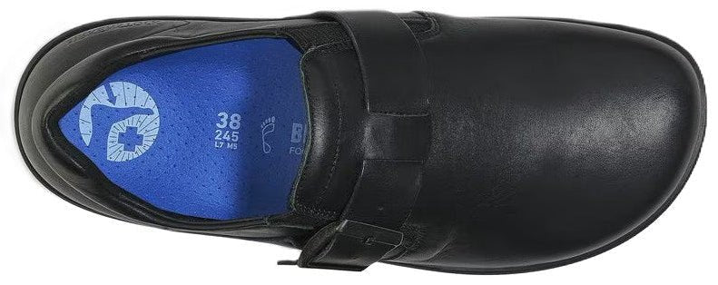 Birkenstock Caris Pro Shoe - Black Leather | Removeable Footbed - Grady’s Feet Essentials - Birkenstock