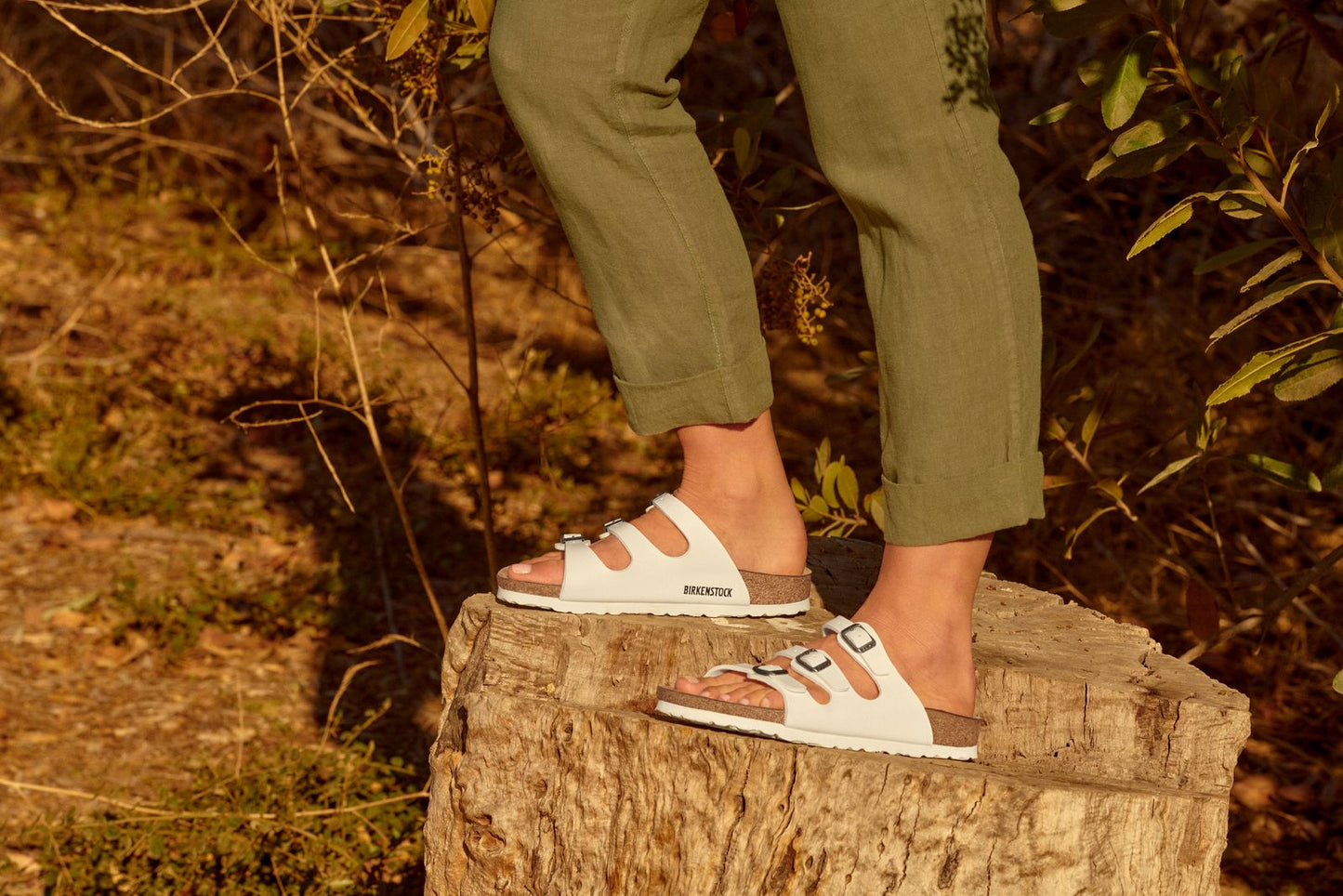 Birkenstock Florida Sandals - White Birko - Flor | Comfortable Cork Footbed - Grady’s Feet Essentials - Birkenstock