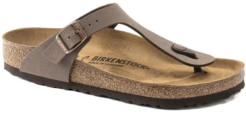 Birkenstock Gizeh Sandals - Mocha Birkibuc | Comfortable Cork Footbed - Grady’s Feet Essentials - Birkenstock