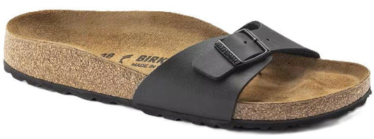 Birkenstock Madrid Sandals - Black Birko - Flor | Comfortable Cork Footbed - Grady’s Feet Essentials - Birkenstock