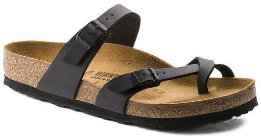 Birkenstock Mayari Sandals - Black Birko - Flor | Comfortable Cork Footbed - Grady’s Feet Essentials - Birkenstock