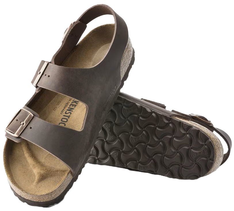 Birkenstock Milano Sandals - Habana Oiled Leather | Comfortable Cork Footbed - Grady’s Feet Essentials - Birkenstock
