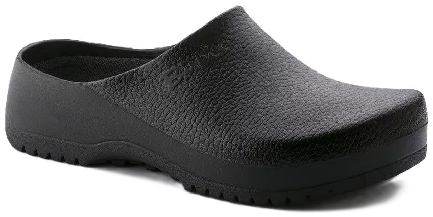 Birkenstock Super - Birki Professional Clog - Black Polyurethane | Replaceable Cork Footbed - Grady’s Feet Essentials - Birkenstock