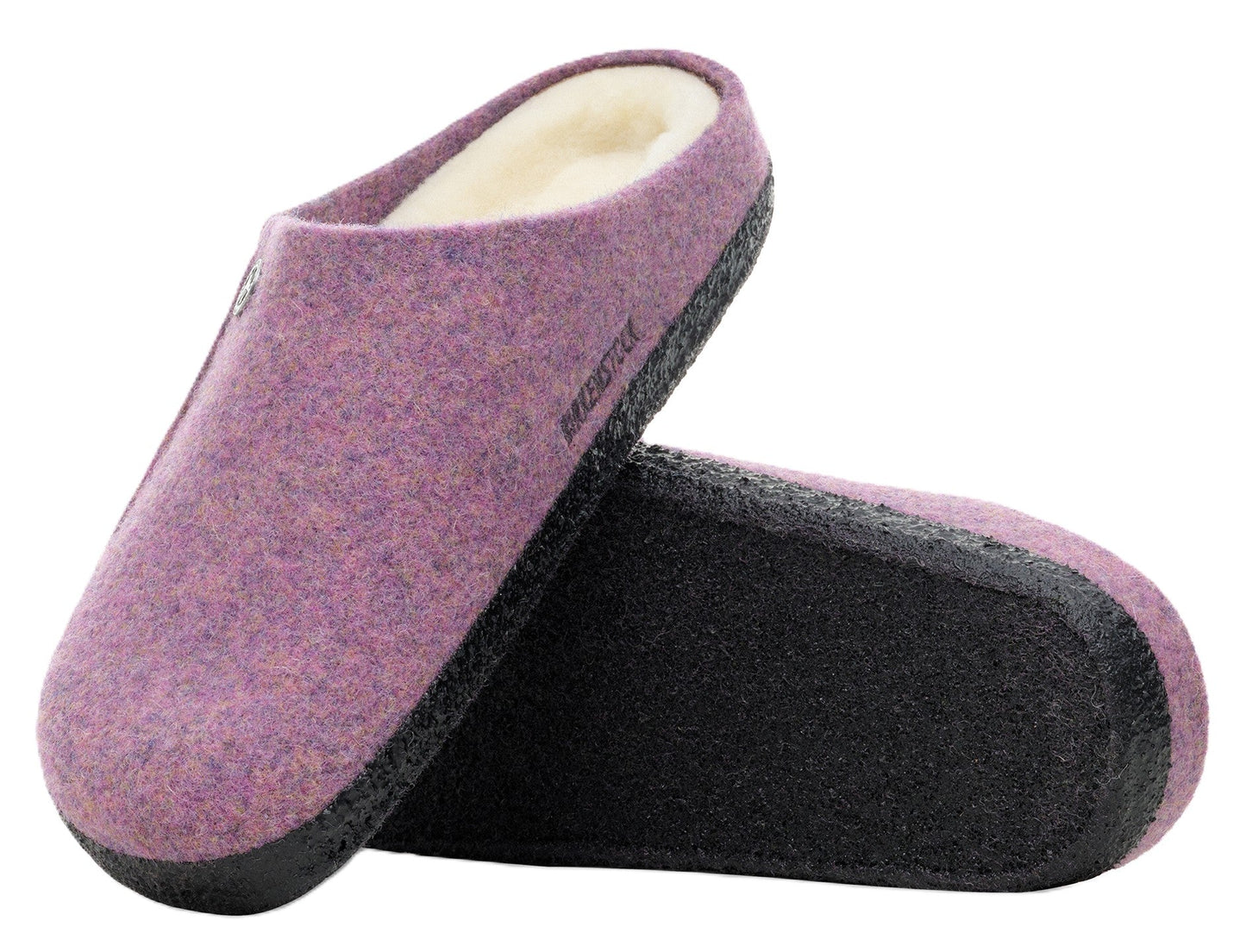 Birkenstock Zermatt Slipper - Mauve Wool Felt | Cozy Shearling Footbed - Grady’s Feet Essentials - Birkenstock