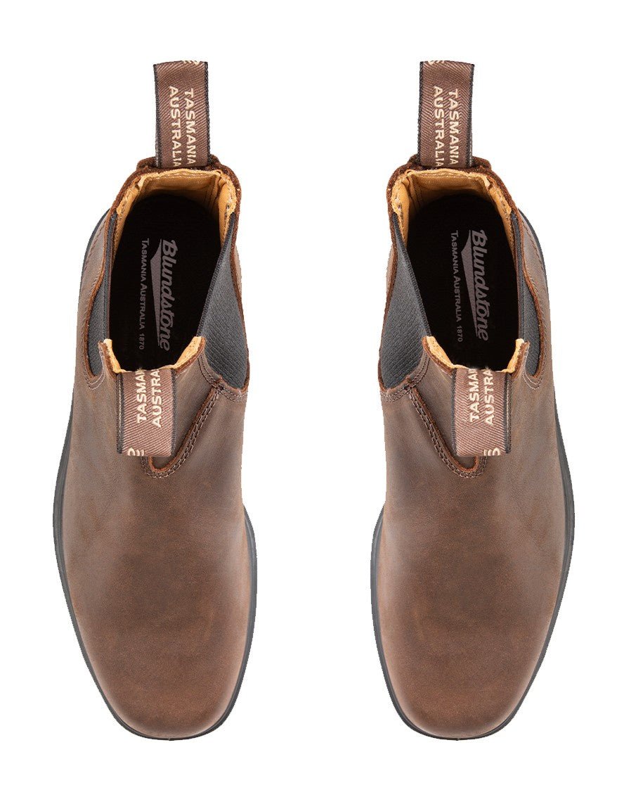 Blundstone 2029 Dress Boot - Antique Brown Leather | Lightweight, Durable Pull - On Style - Grady’s Feet Essentials - Blundstone