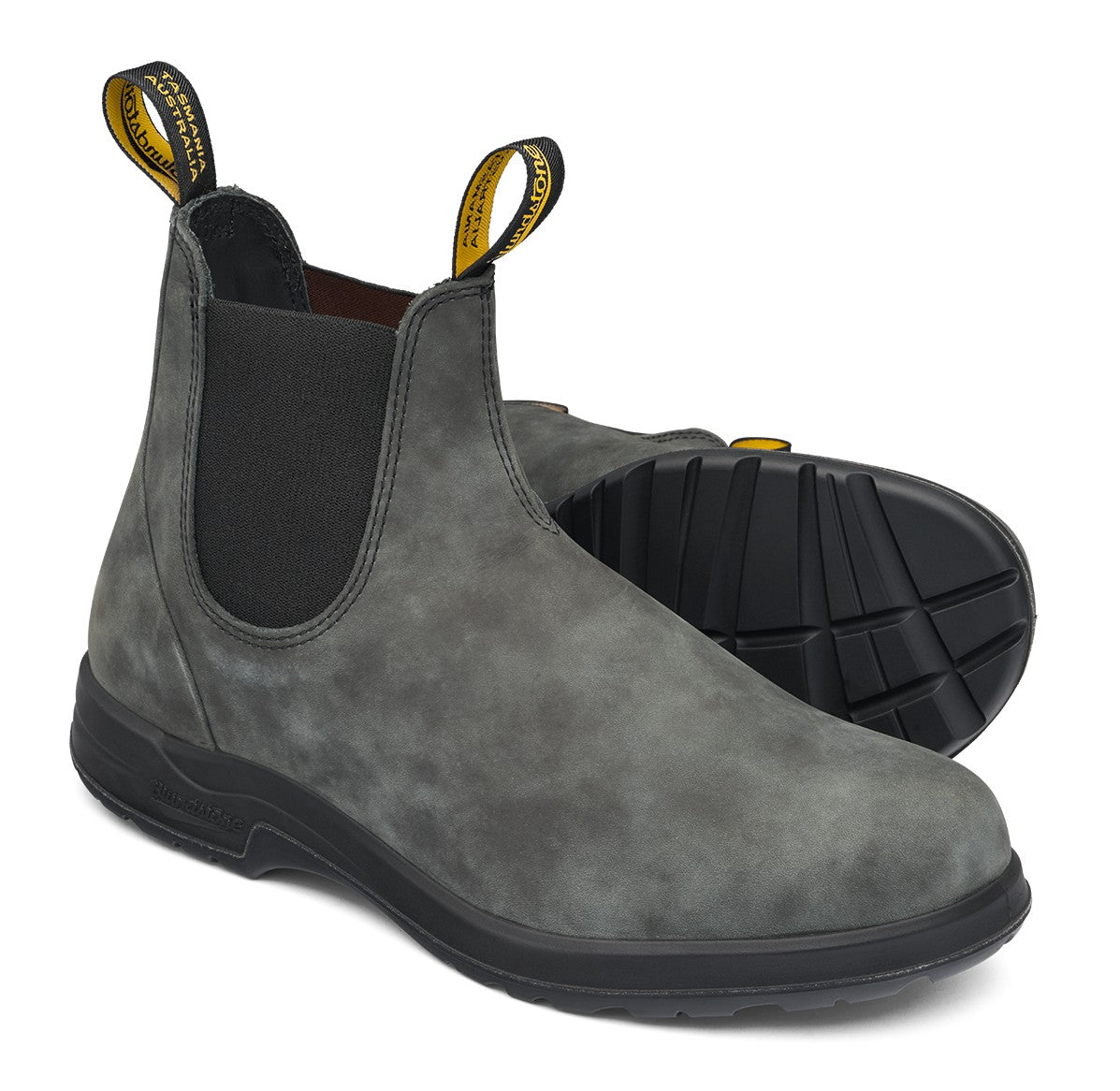 Blundstone 2055 All - Terrain Boots - Rustic Black Leather | Vibram Sole - Grady’s Feet Essentials - Blundstone