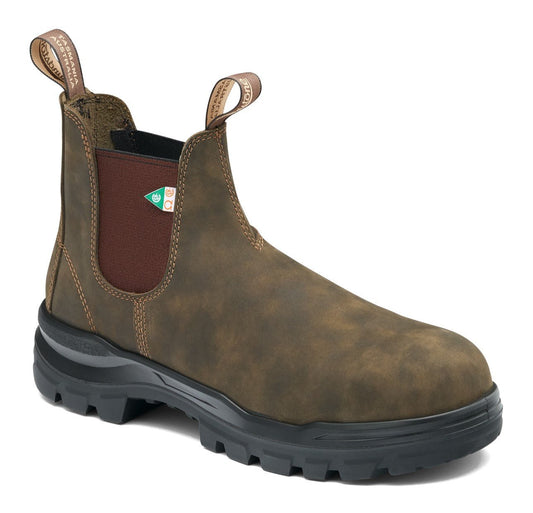 Blundstone 8302 CSA Composite Toe Rustic Brown - Grady’s Feet Essentials - Blundstone