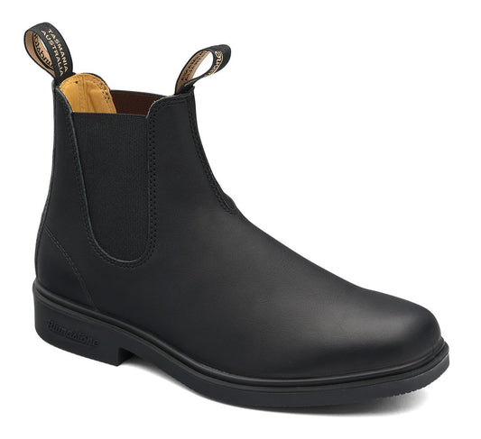 Blundstone Chisel Toe 068 - Black Leather | Lightweight, Durable Pull - On Boots - Grady’s Feet Essentials - Blundstone