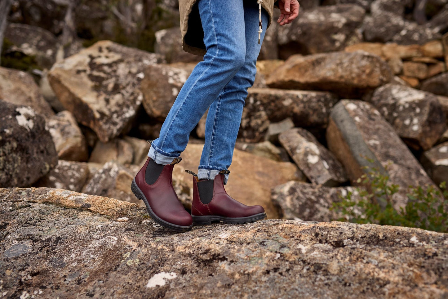 Blundstone Classic 2130 - Auburn Leather | Lightweight, Durable Pull - On Boots - Grady’s Feet Essentials - Blundstone