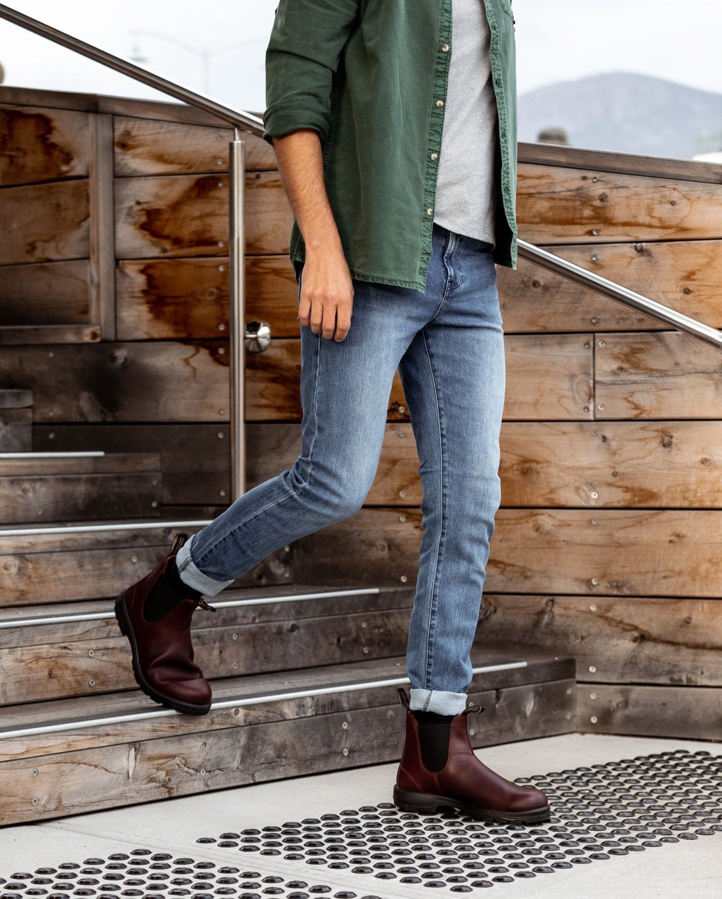 Blundstone Classic 2130 - Auburn Leather | Lightweight, Durable Pull - On Boots - Grady’s Feet Essentials - Blundstone