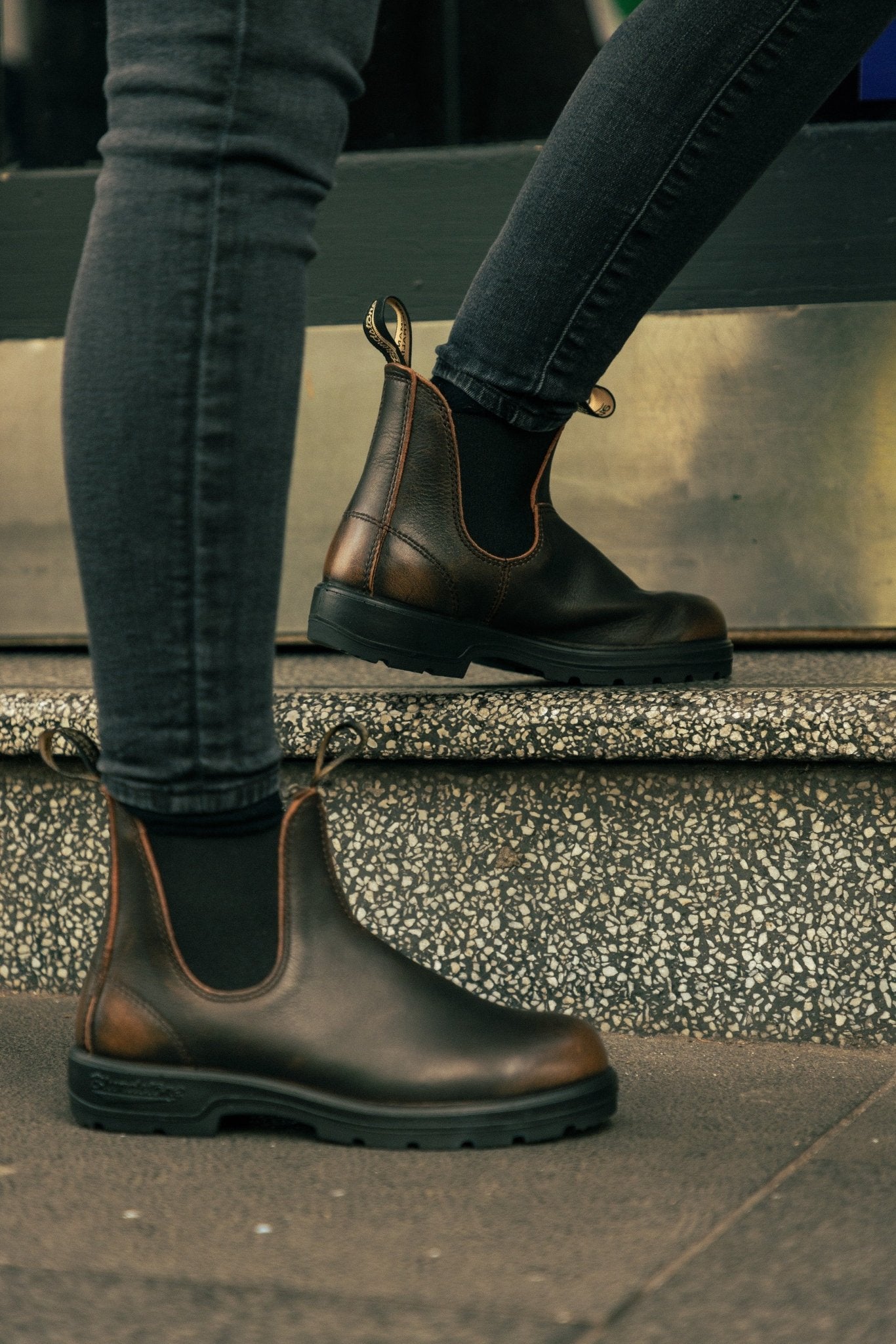 Blundstone Classic 2440 - Vintage Brown Leather | Lightweight, Durable Pull - On Boots - Grady’s Feet Essentials - Blundstone