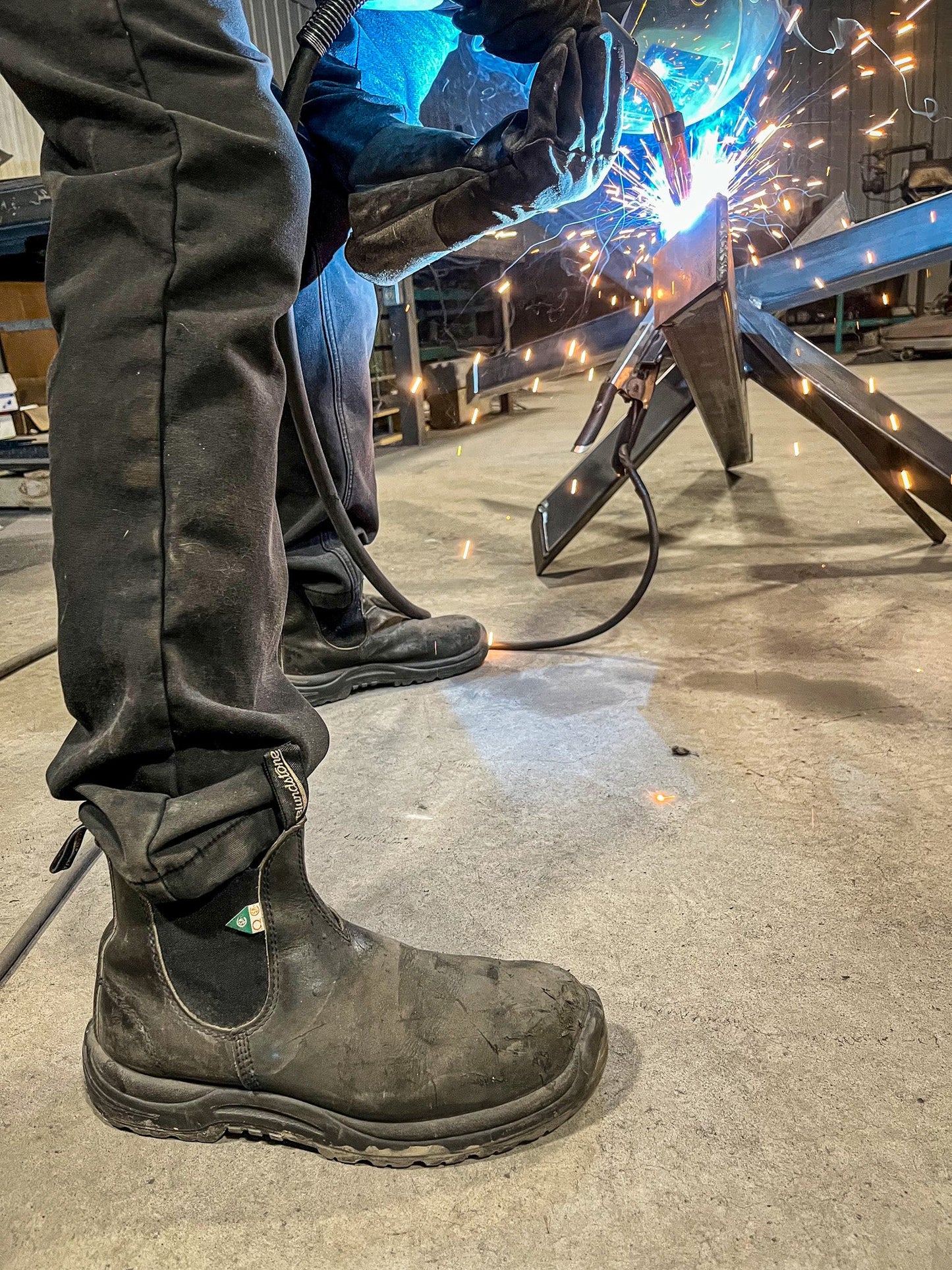 Blundstone CSA 163 - Black Leather | Work & Safety Boots - Grady’s Feet Essentials - Blundstone