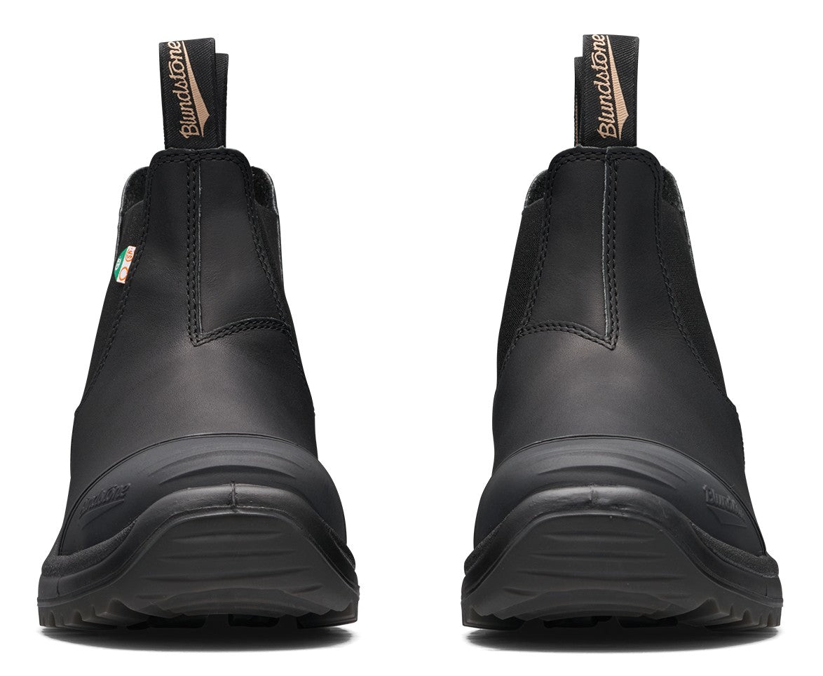 Blundstone CSA 168 - Black Leather | Work & Safety Boot Rubber Toe Cap - Grady’s Feet Essentials - Blundstone