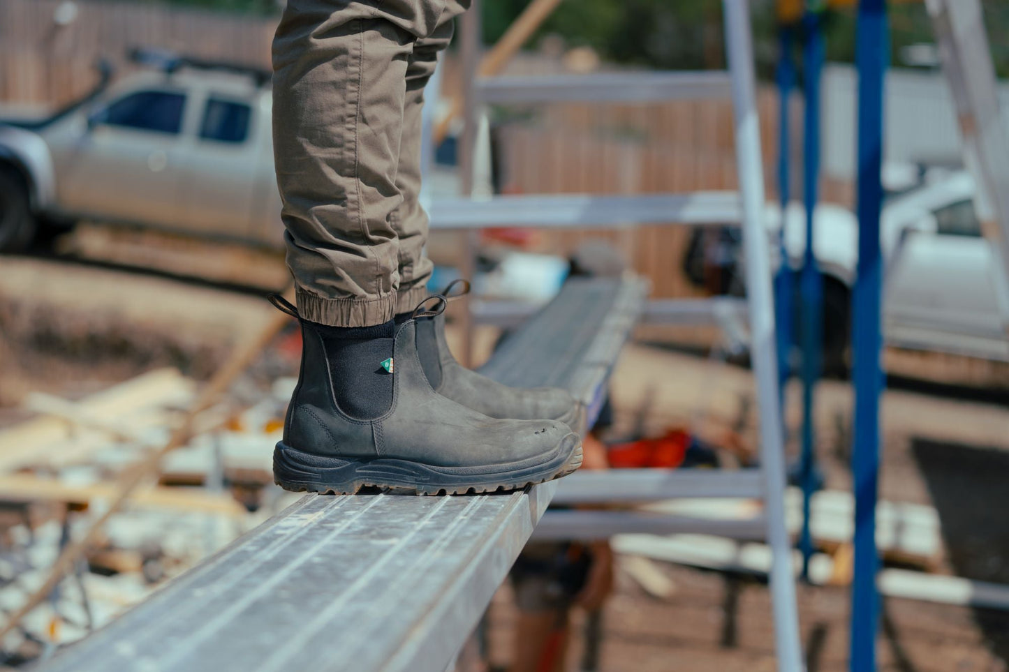 Blundstone CSA 181 - Waxy Rustic Black Leather | Work & Safety Boots - Grady’s Feet Essentials - Blundstone