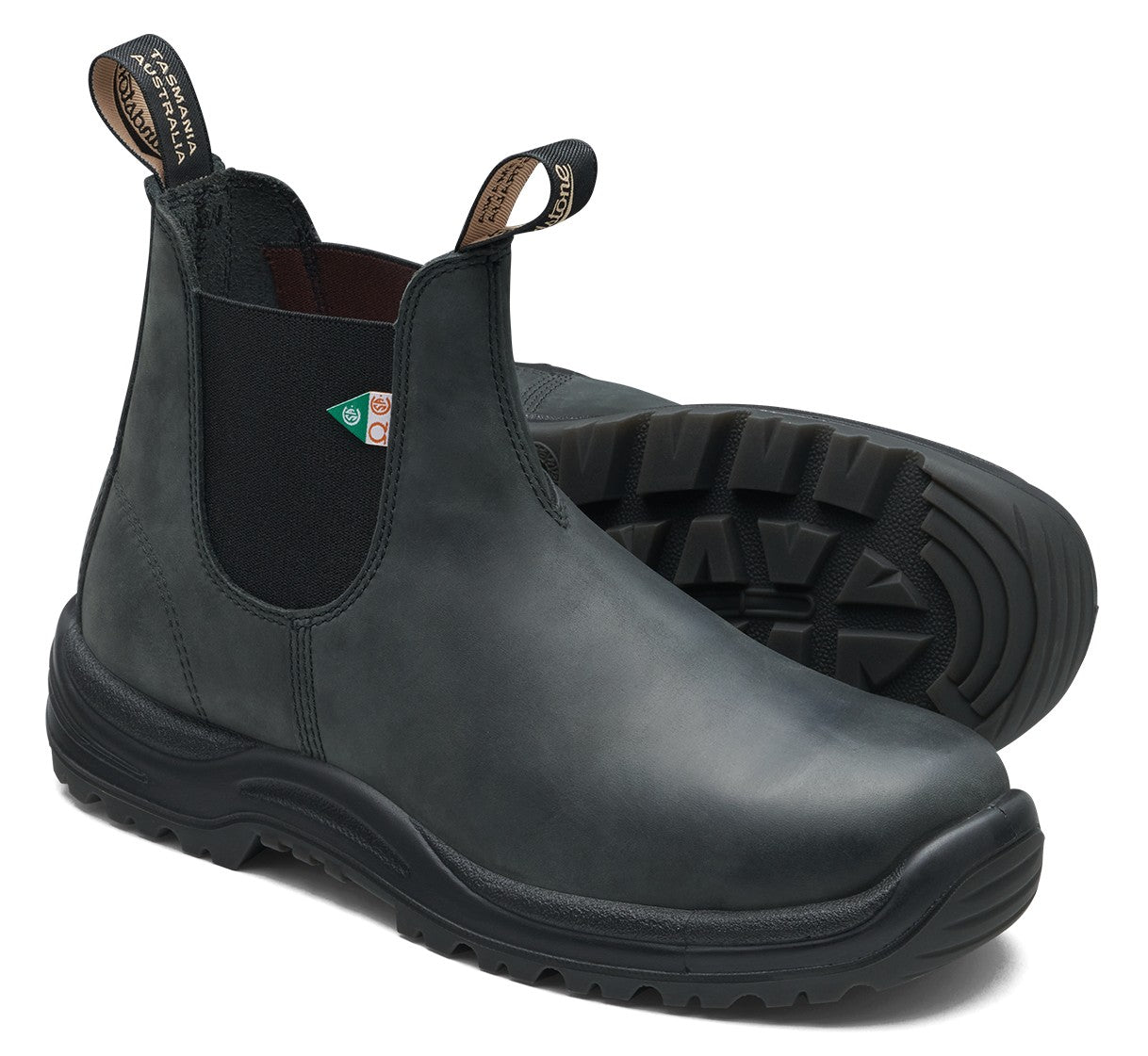Blundstone CSA 181 - Waxy Rustic Black Leather | Work & Safety Boots - Grady’s Feet Essentials - Blundstone