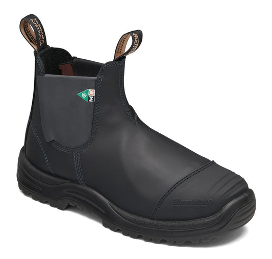 Blundstone CSA Met Guard 165 - Black Leather | Work & Safety Boots - Grady’s Feet Essentials - Blundstone