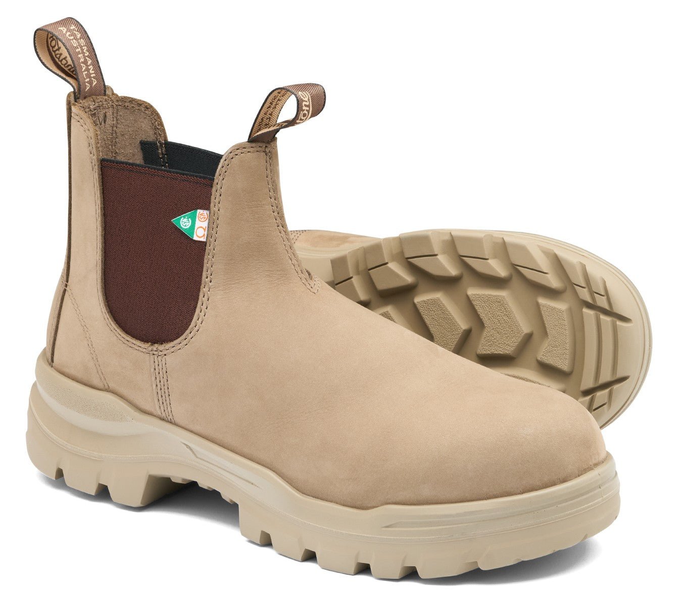 Blundstone CSA RotoFlex 8303 - Stone Leather | Work & Safety Composite Boots - Grady’s Feet Essentials - Blundstone