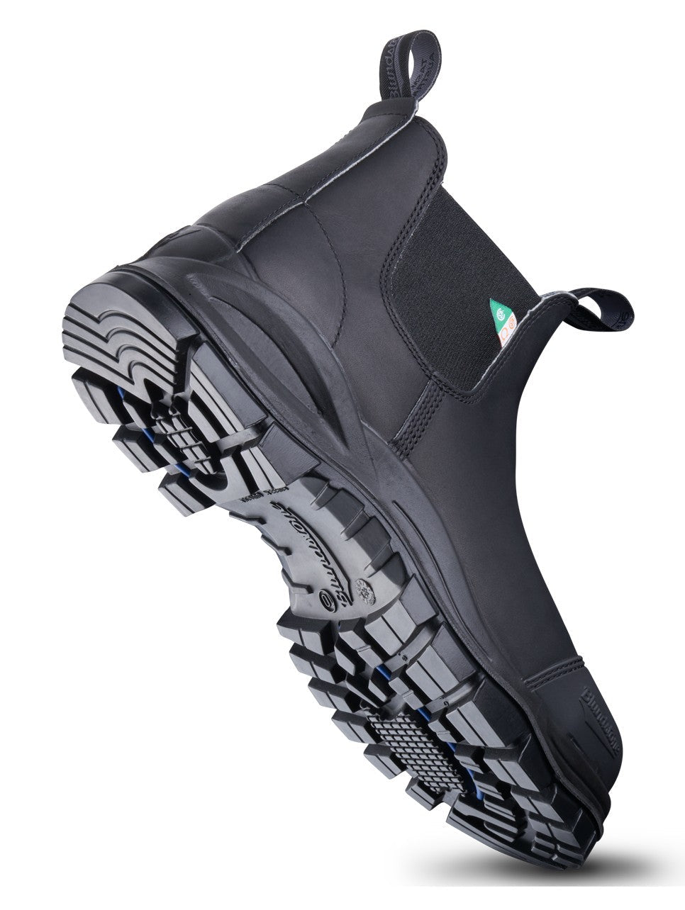 Blundstone CSA XFR 968 - Black Leather | Work & Safety Boot Rubber Toe Cap - Grady’s Feet Essentials - Blundstone