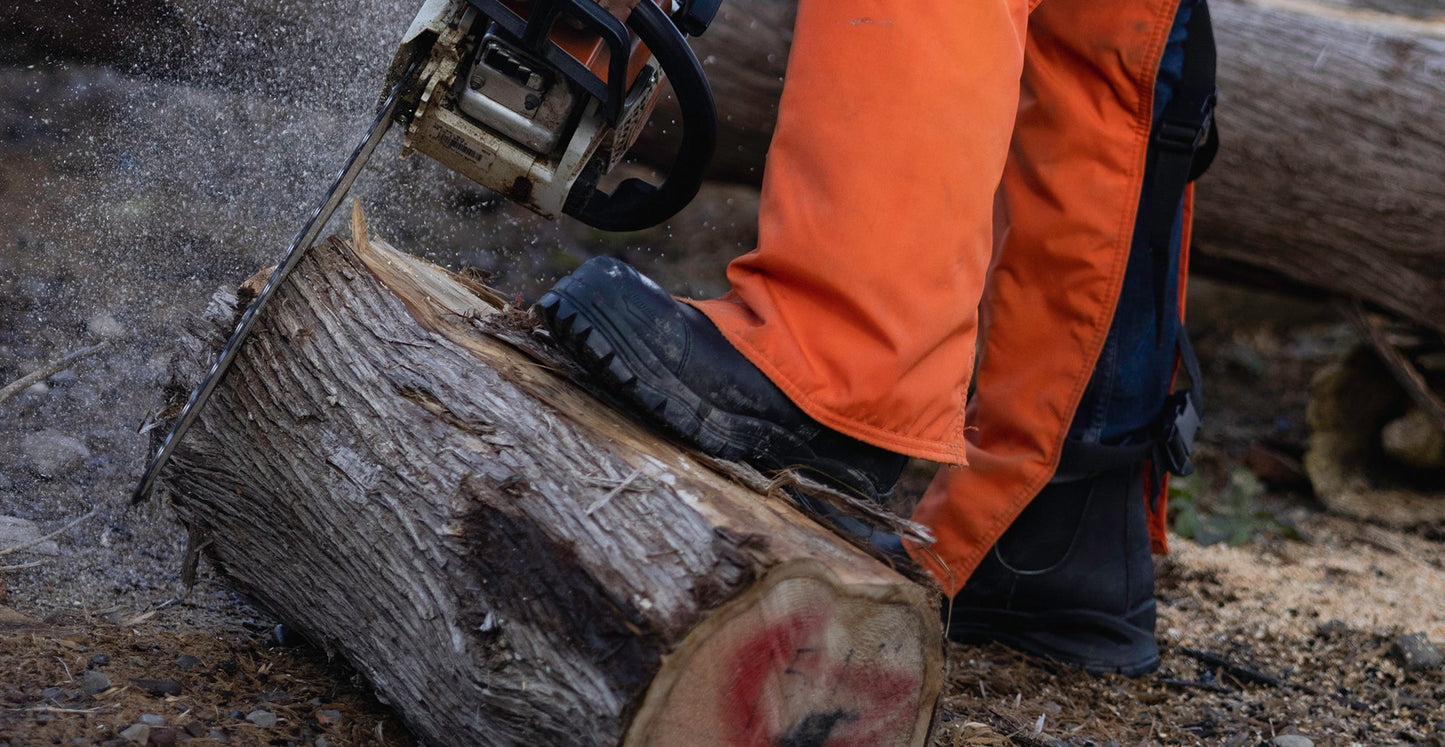 Blundstone CSA XFR 968 - Black Leather | Work & Safety Boot Rubber Toe Cap - Grady’s Feet Essentials - Blundstone