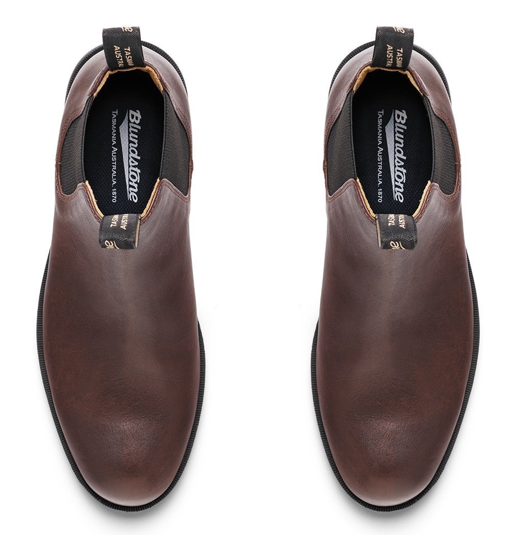 Blundstone Dress 1900 - Chestnut Leather | Lightweight, Durable Pull - On Boots - Grady’s Feet Essentials - Blundstone