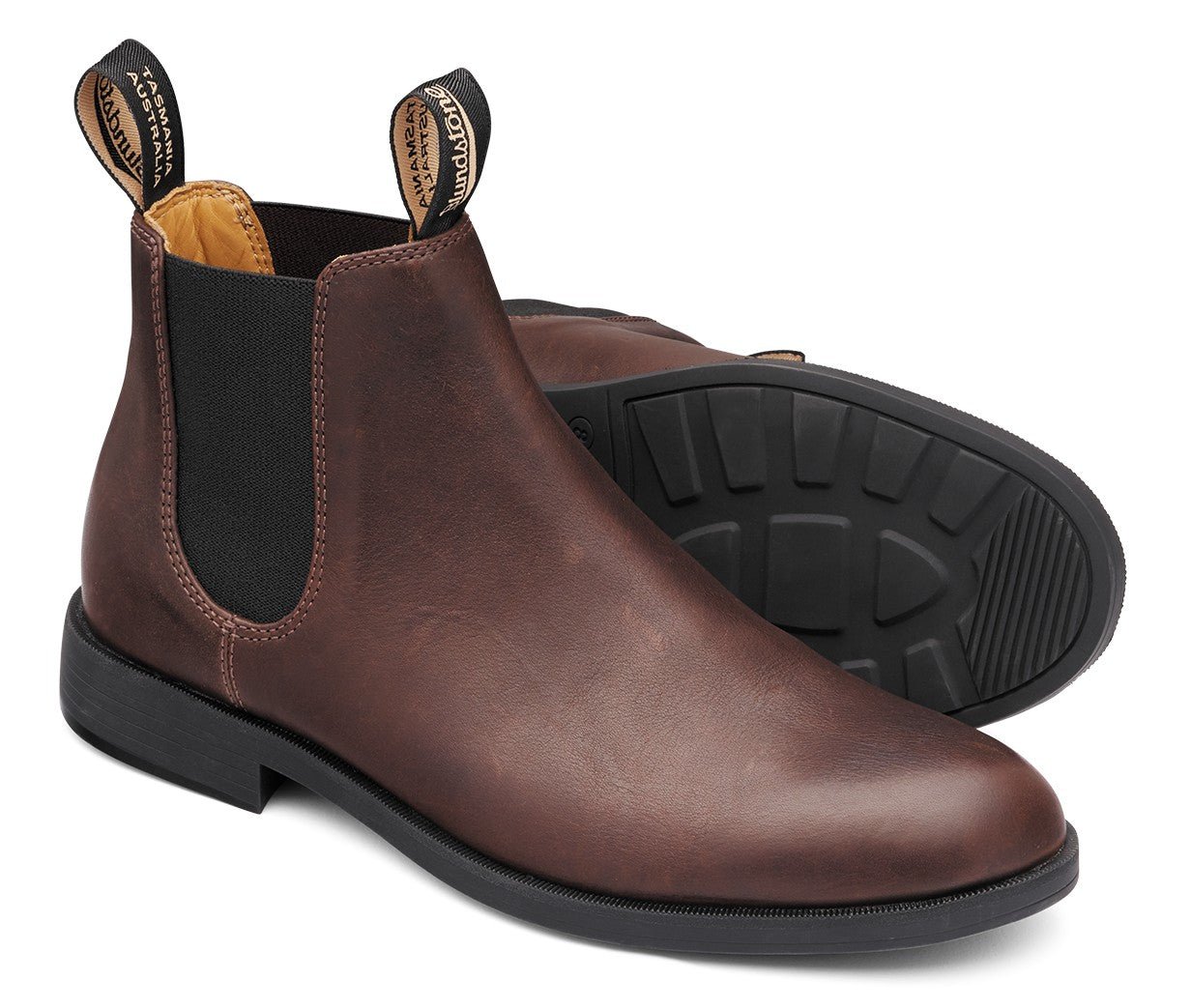 Blundstone Dress 1900 - Chestnut Leather | Lightweight, Durable Pull - On Boots - Grady’s Feet Essentials - Blundstone