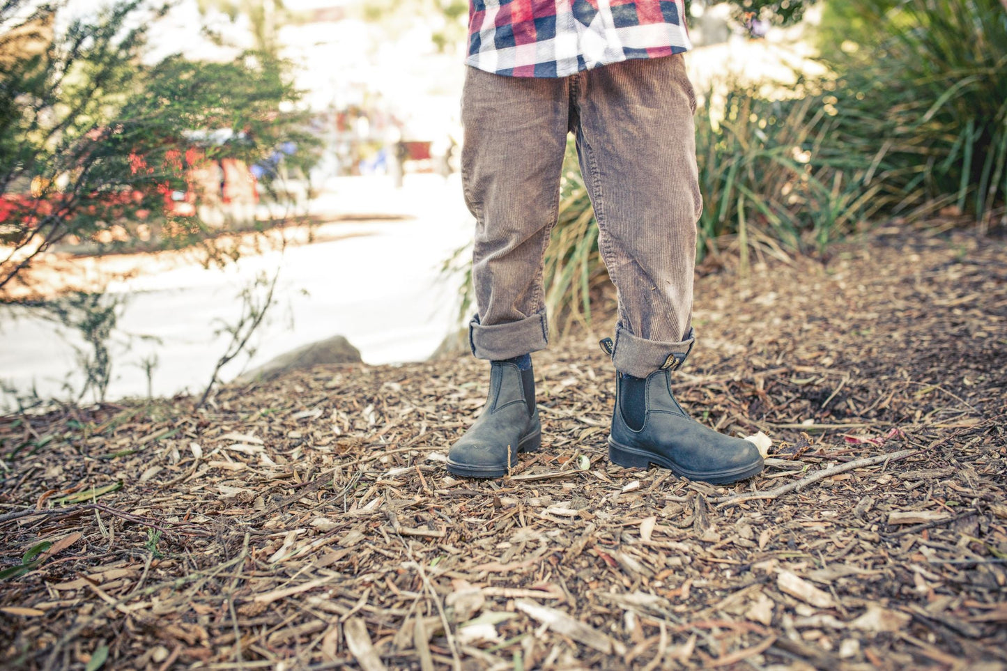 Blundstone Kids 1325 - Rustic Black Leather | Lightweight, Durable Pull - On Boots - Grady’s Feet Essentials - Blundstone