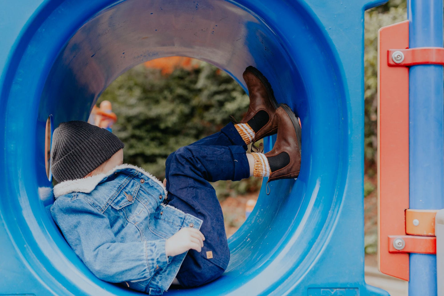 Blundstone Kids 1468 - Antique Brown Leather | Lightweight, Durable Pull - On Boots - Grady’s Feet Essentials - Blundstone