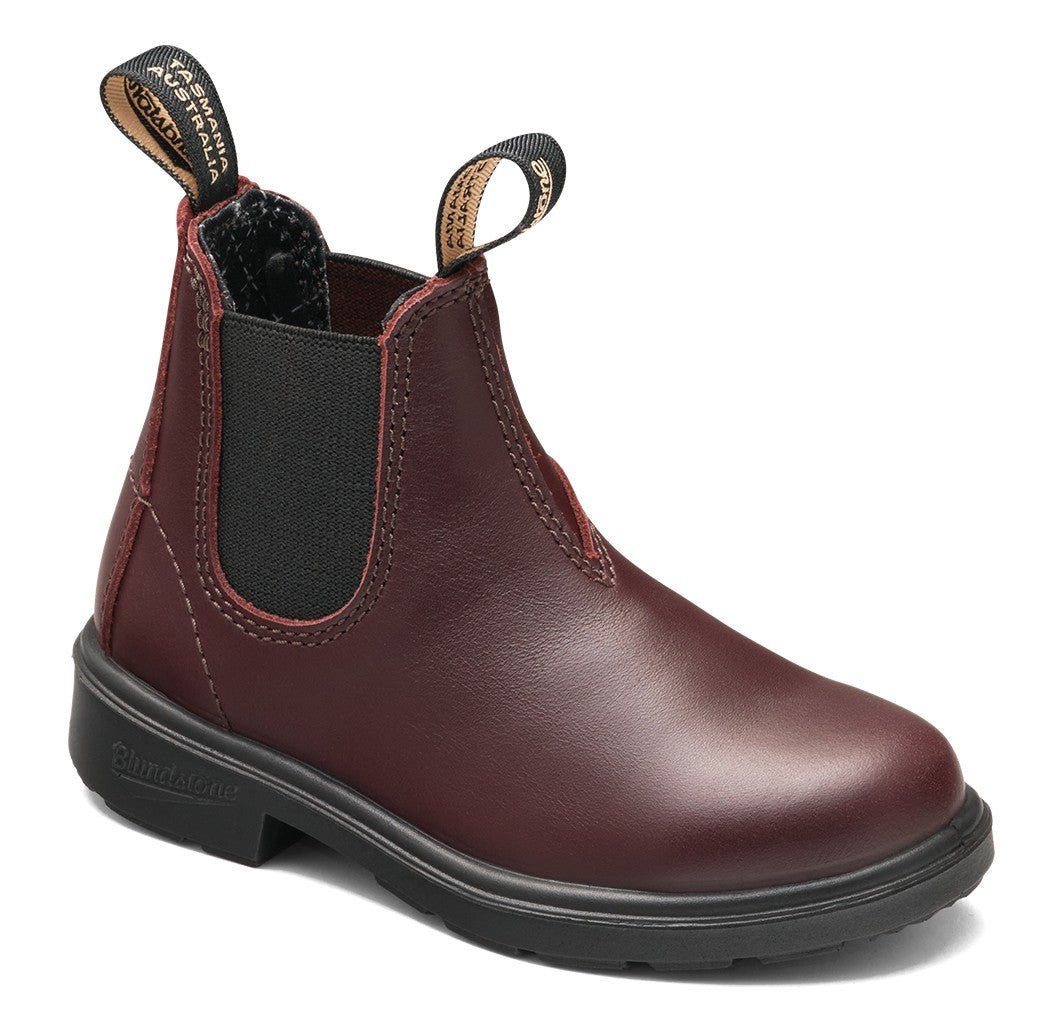 Blundstone Kids 2592 - Shiraz Leather | Lightweight, Durable Pull - On Boots - Grady’s Feet Essentials - Blundstone