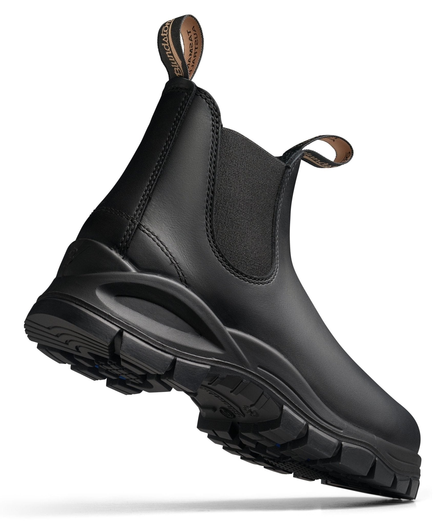 Blundstone Lug Sole 2240 - Black Leather| Lightweight, Durable Pull - On Boots - Grady’s Feet Essentials - Blundstone