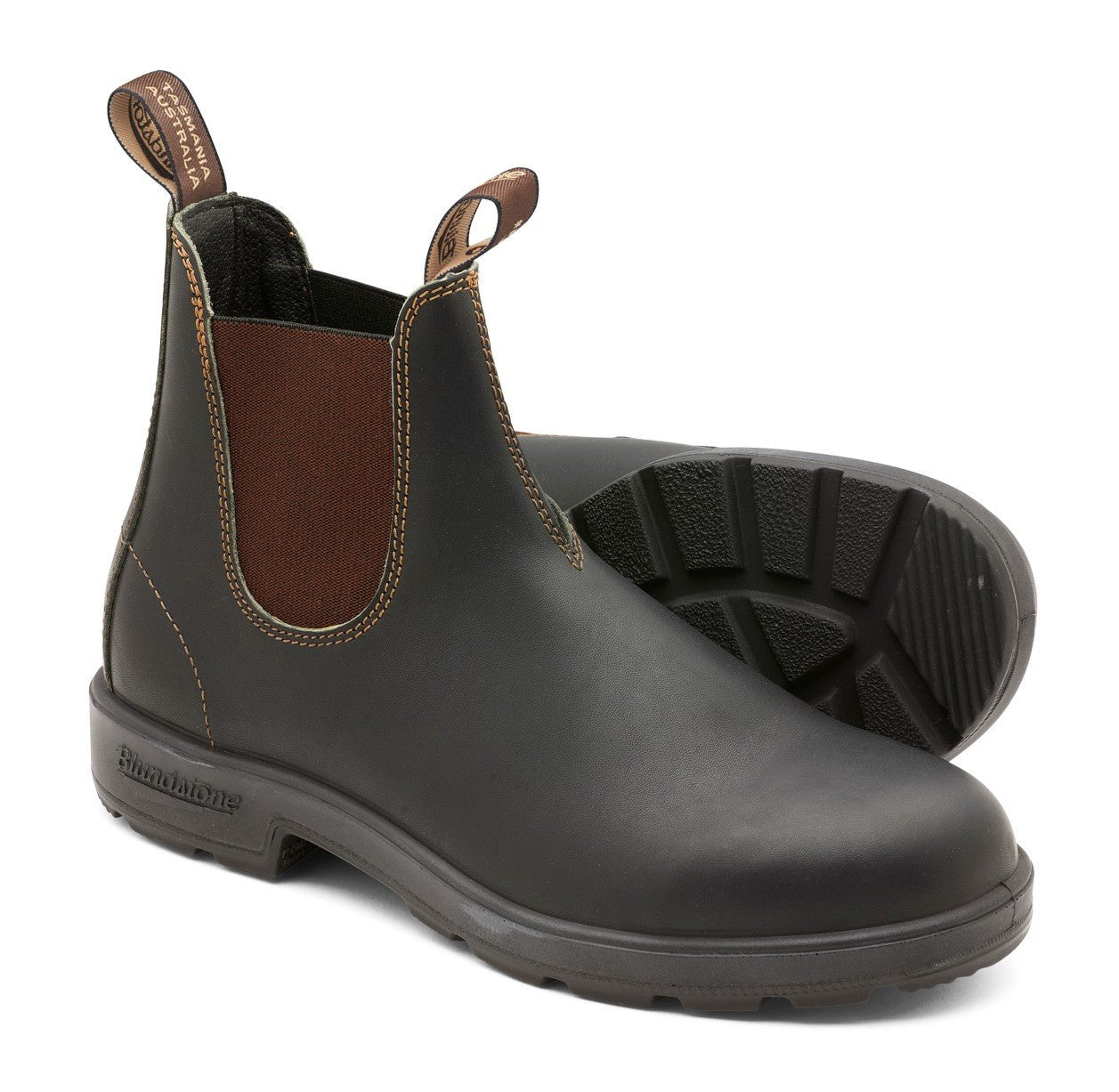 Blundstone Original 500 - Stout Brown Leather | Lightweight, Durable Pull - On Boots - Grady’s Feet Essentials - Blundstone