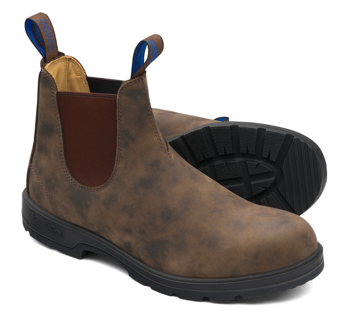 Blundstone Winter Thermal Classic 584 - Rustic Brown Leather | Insulated, Durable Pull - On Boots - Grady’s Feet Essentials - Blundstone