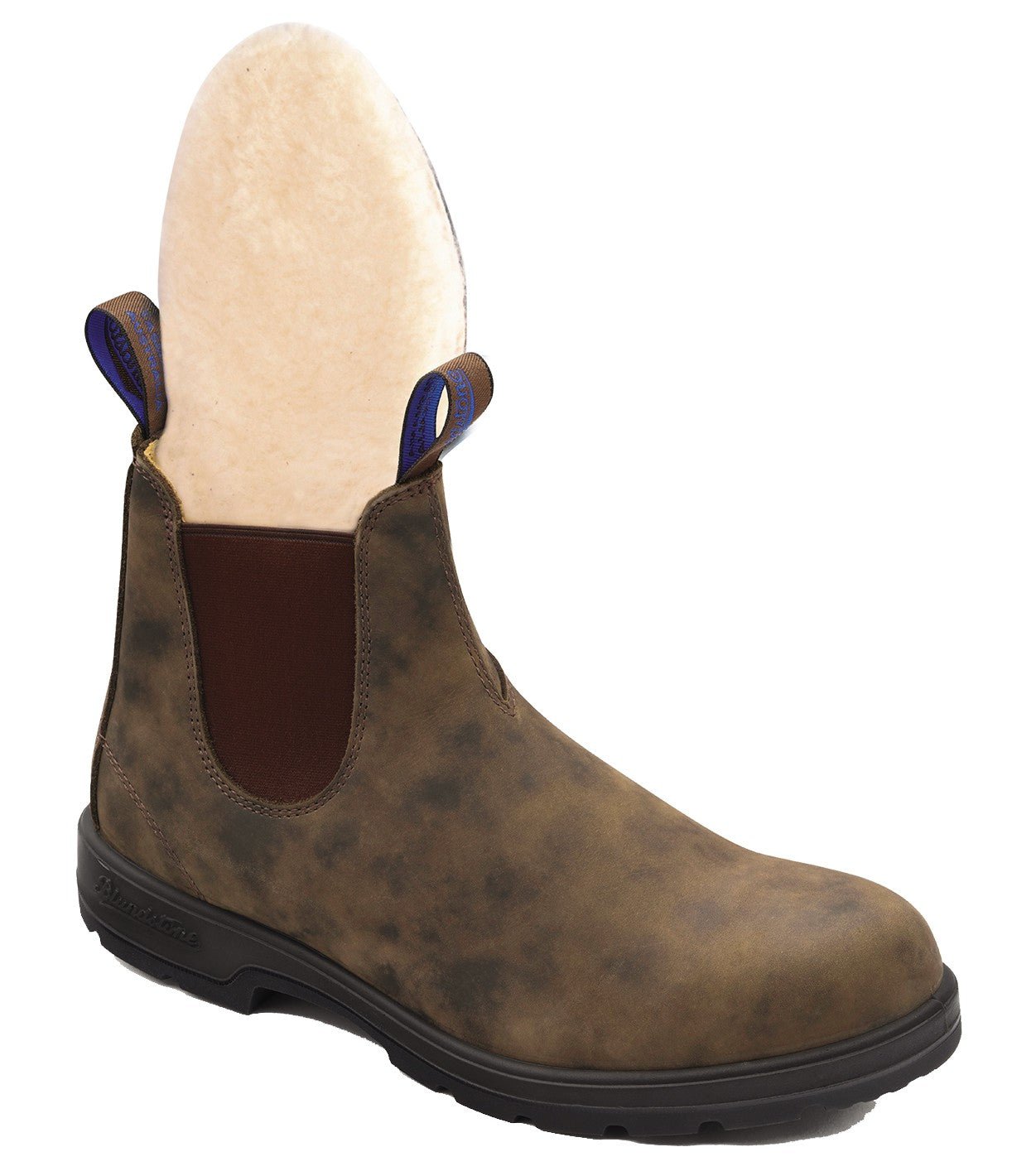Blundstone Winter Thermal Classic 584 - Rustic Brown Leather | Insulated, Durable Pull - On Boots - Grady’s Feet Essentials - Blundstone