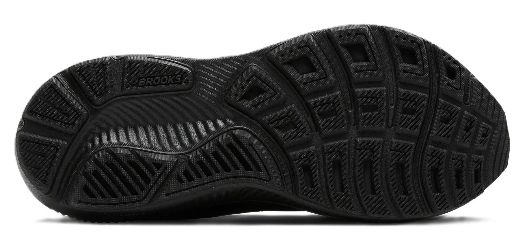 Brooks Men's Ghost 17 Run & Walk | Neutral Black/Black/Ebony - Grady’s Feet Essentials - Brooks