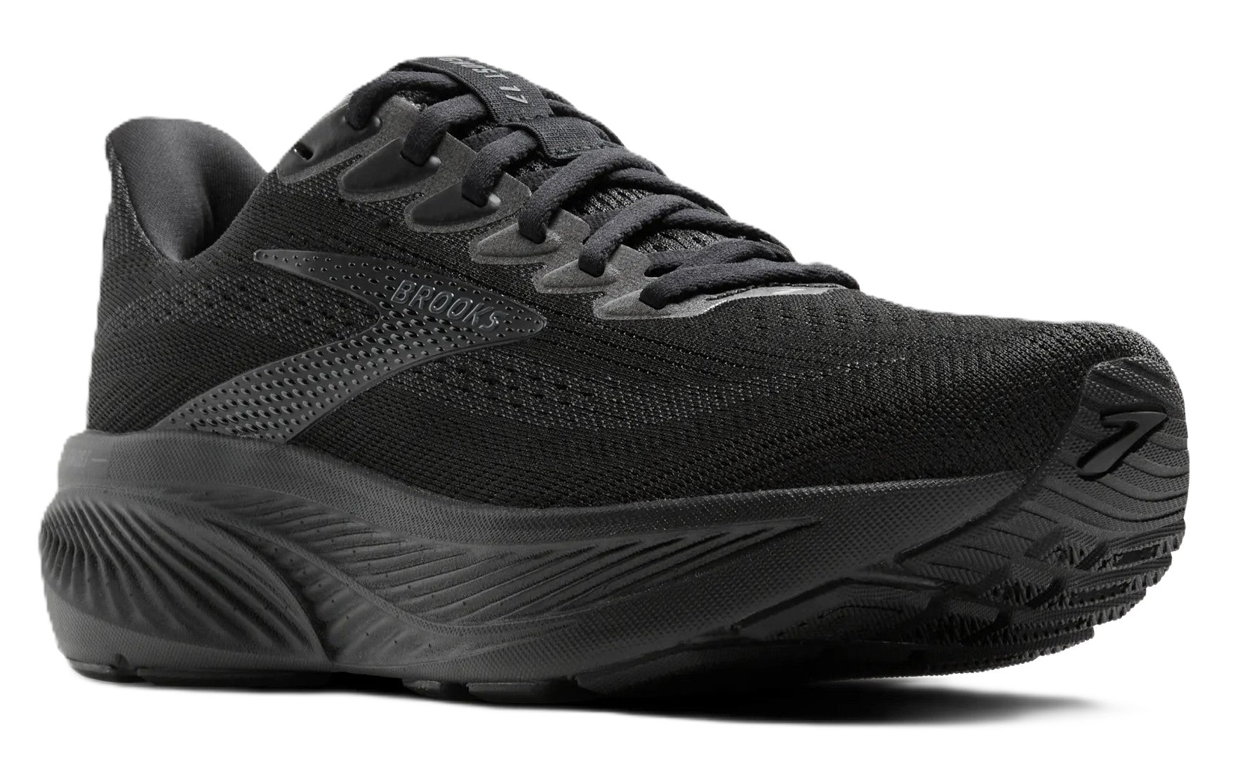 Brooks Men's Ghost 17 Run & Walk | Neutral Black/Black/Ebony - Grady’s Feet Essentials - Brooks
