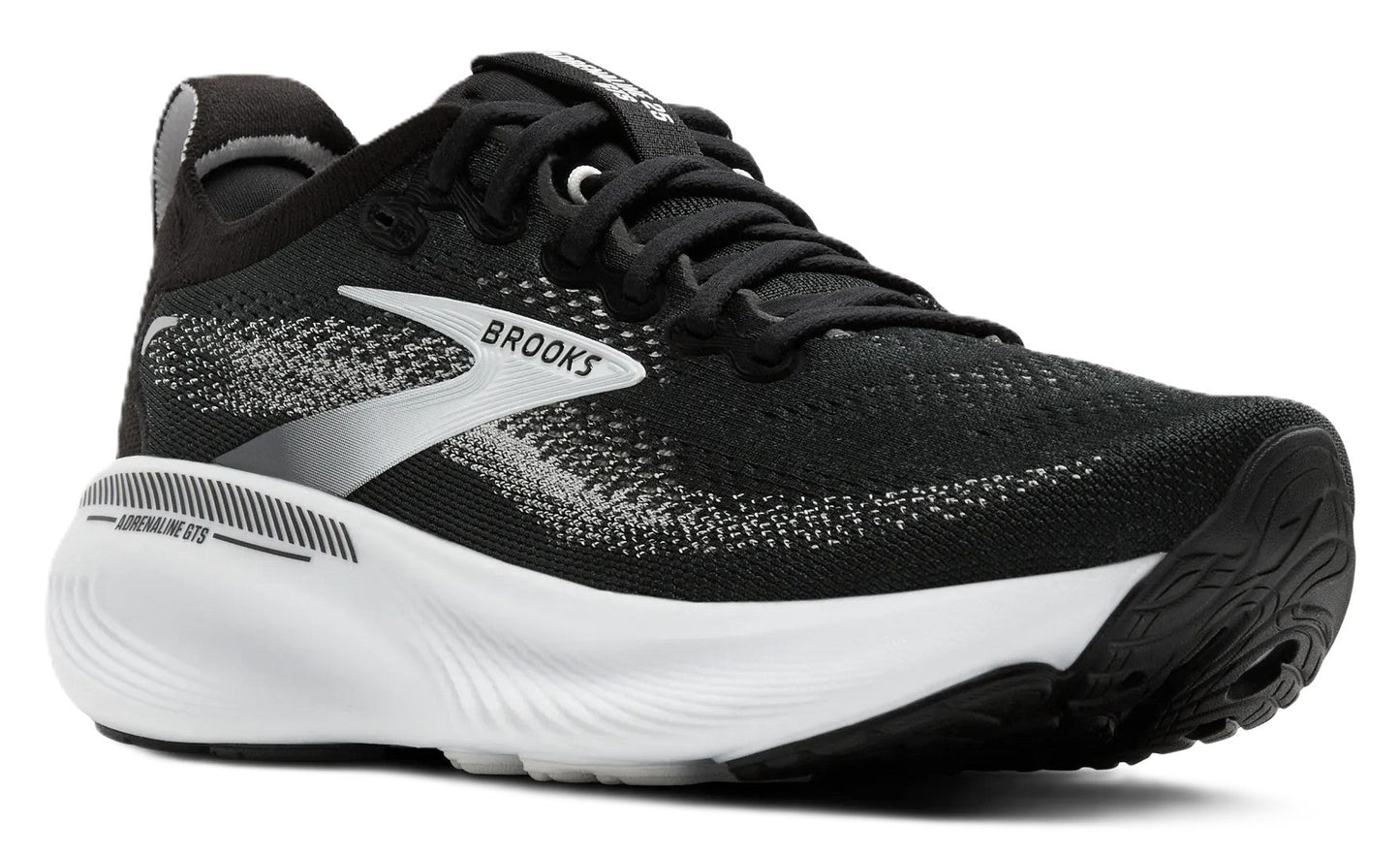 Brooks Women's Adrenaline GTS 25 - Black/Grey/White | Run & Walk Support - Grady’s Feet Essentials - Brooks